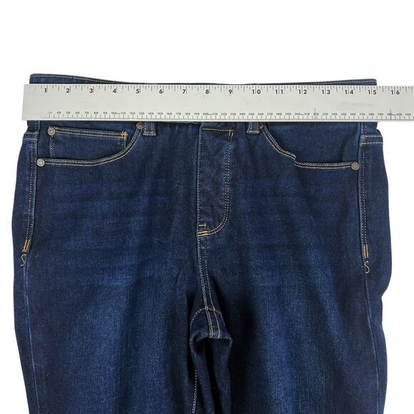 Soft Surroundings The Ultimate Denim Relaxed Straight Leg Jeans Size Small 6 / 8 - Picture 4 of 8